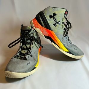 Under Armour Curry 2 Retro Iron Men’s Basketball Shoes - Size 13